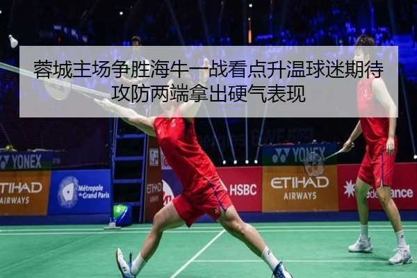 蓉城主场争胜海牛一战看点升温球迷期待攻防两端拿出硬气表现